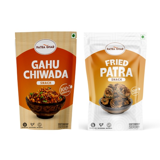 Authentic Snack Combo – Gahu Chiwda & Fried Patra