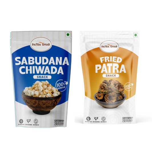 Authentic Snack Combo – Sabudana Chiwda & Fried Patra