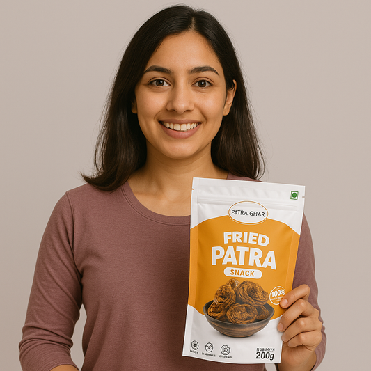 Authentic Gujarati Fried Patra - Pack Of 2